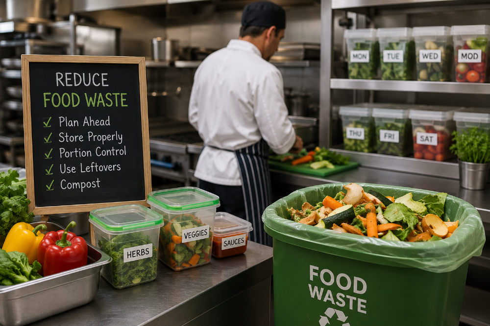 How to Reduce Food Waste in A Commercial Kitchen (Without Cutting Quality)